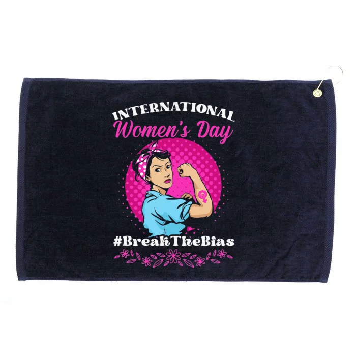 Women Equality Feminism Feminist Women's Day Grommeted Golf Towel