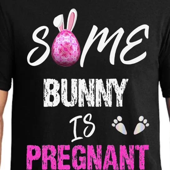 Womens Easter First Time Pregnancy Bunny For Women Gift Pajama Set