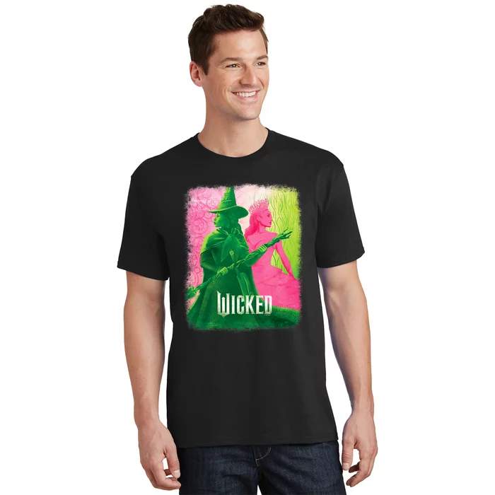 Wicked Elphaba & Glinda Tonal T-Shirt