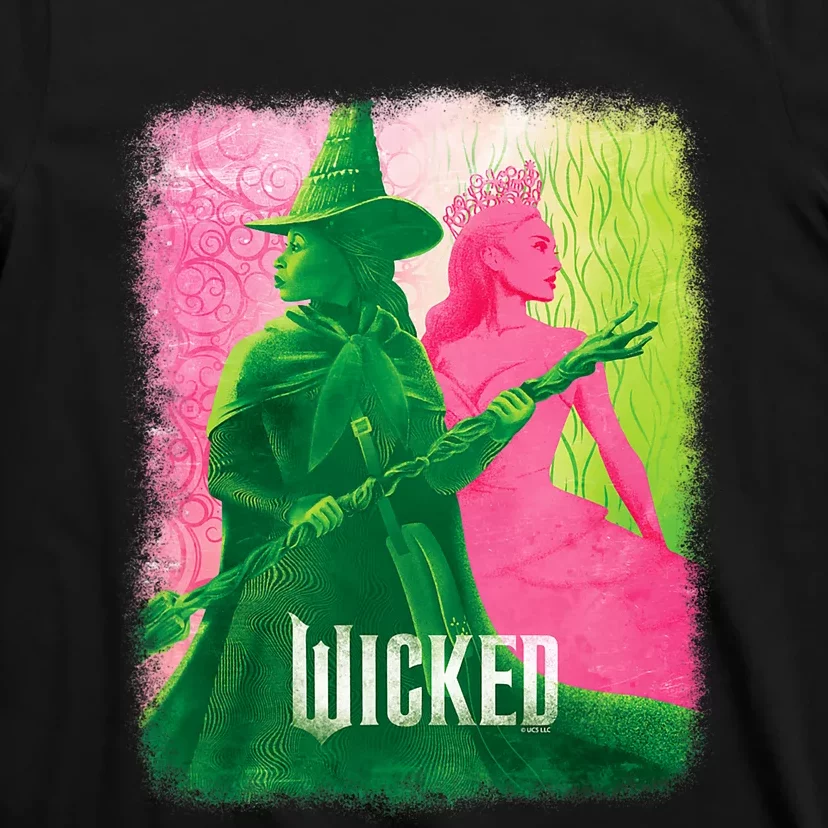 Wicked Elphaba & Glinda Tonal T-Shirt