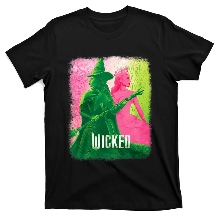 Wicked Elphaba & Glinda Tonal T-Shirt