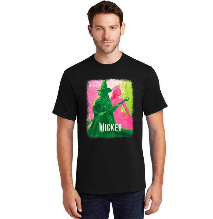 Wicked Elphaba & Glinda Tonal Tall T-Shirt