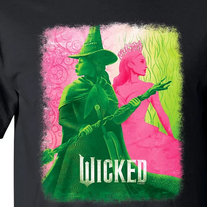 Wicked Elphaba & Glinda Tonal Tall T-Shirt