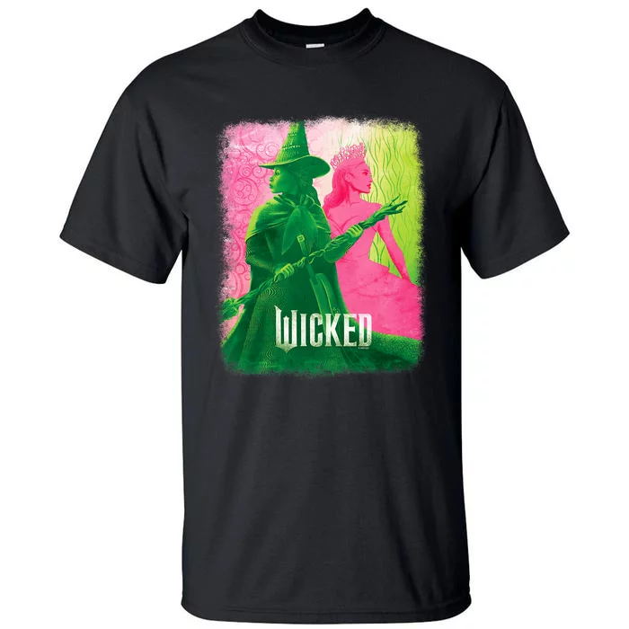 Wicked Elphaba & Glinda Tonal Tall T-Shirt