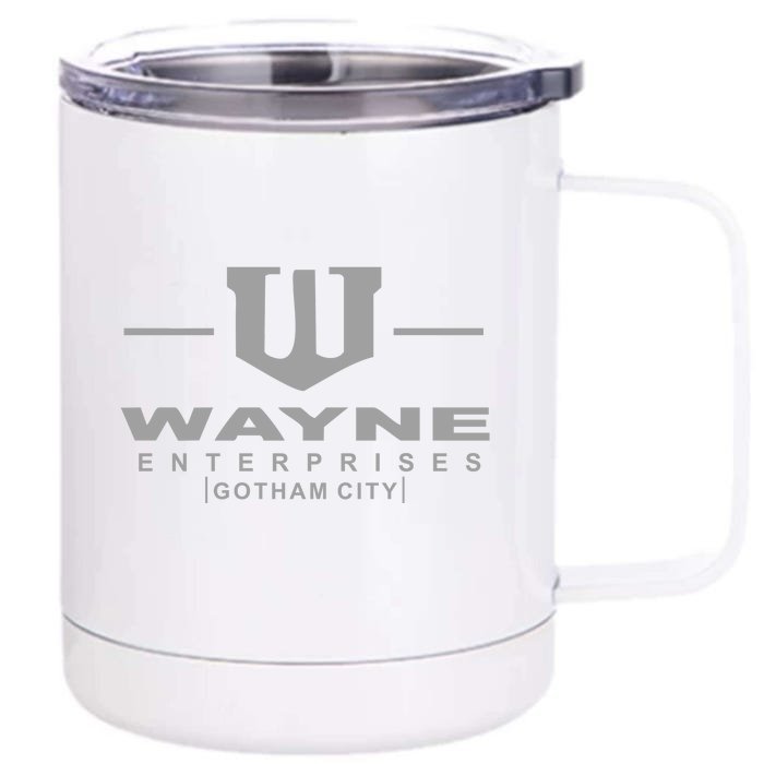 Wayne Enterprises, Gotham City Front & Back 12oz Stainless Steel Tumbler Cup