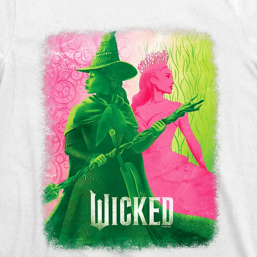 Wicked Elphaba & Glinda Tonal T-Shirt