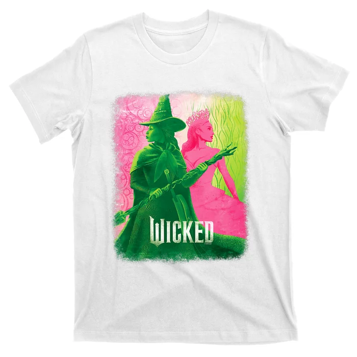 Wicked Elphaba & Glinda Tonal T-Shirt