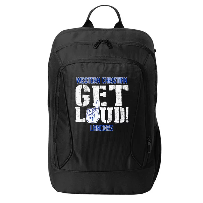 West End High School Get Loud Patriots City Backpack