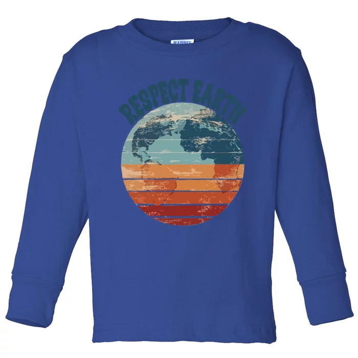 World Earth Health Day Gift Toddler Long Sleeve Shirt