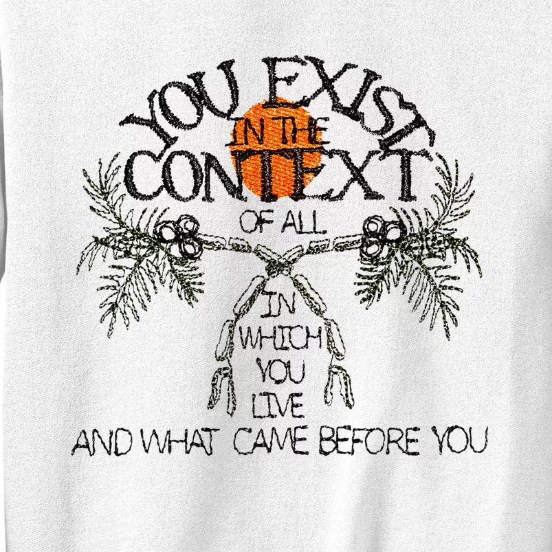 We Exist In The Context Feminist Kamala Vote Blue 2024 Sweatshirt