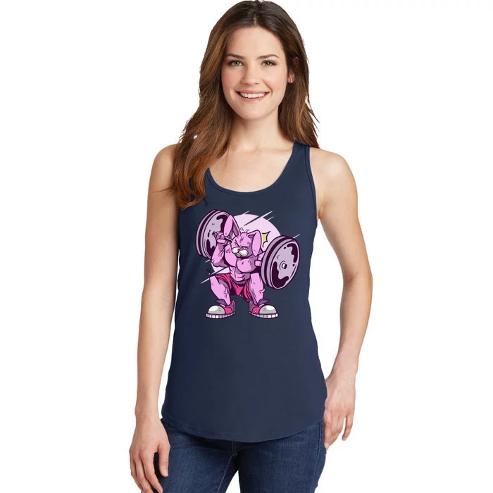 Weightlifting Rabbit Ladies Essential Tank