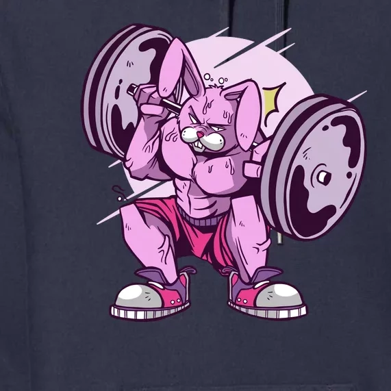 Weightlifting Rabbit Premium Hoodie