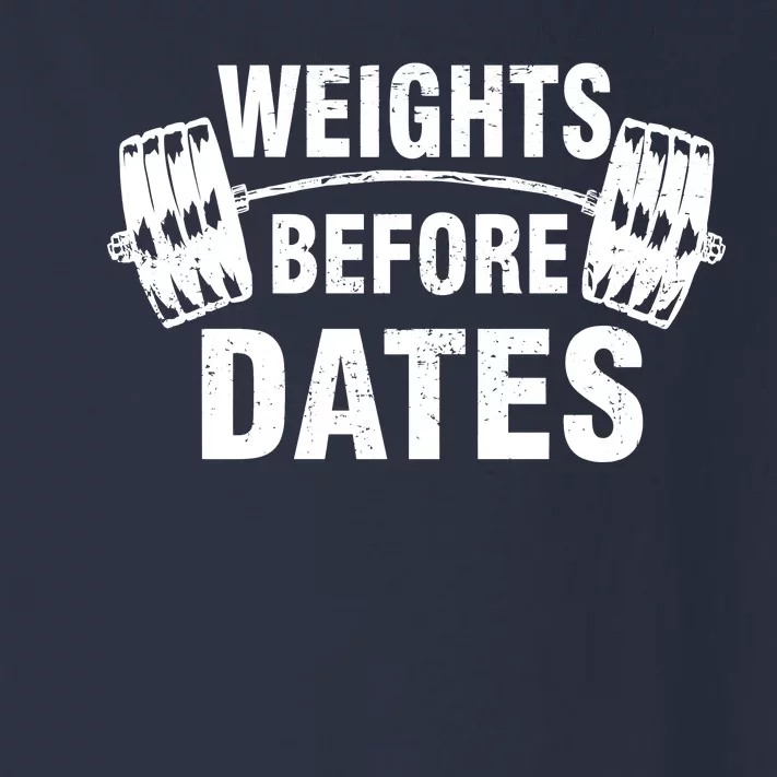 Weights Before Dates Motivation Toddler Long Sleeve Shirt