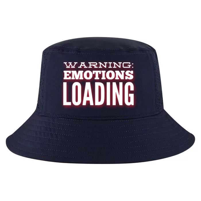 Warning: Emotions Loading Gift For Pisces Gift Cool Comfort Performance Bucket Hat