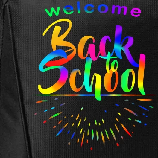 Welcome Back To School City Backpack