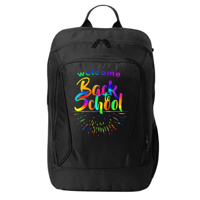 Welcome Back To School City Backpack