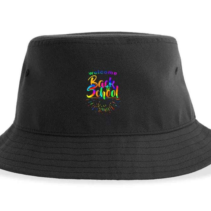 Welcome Back To School Sustainable Bucket Hat