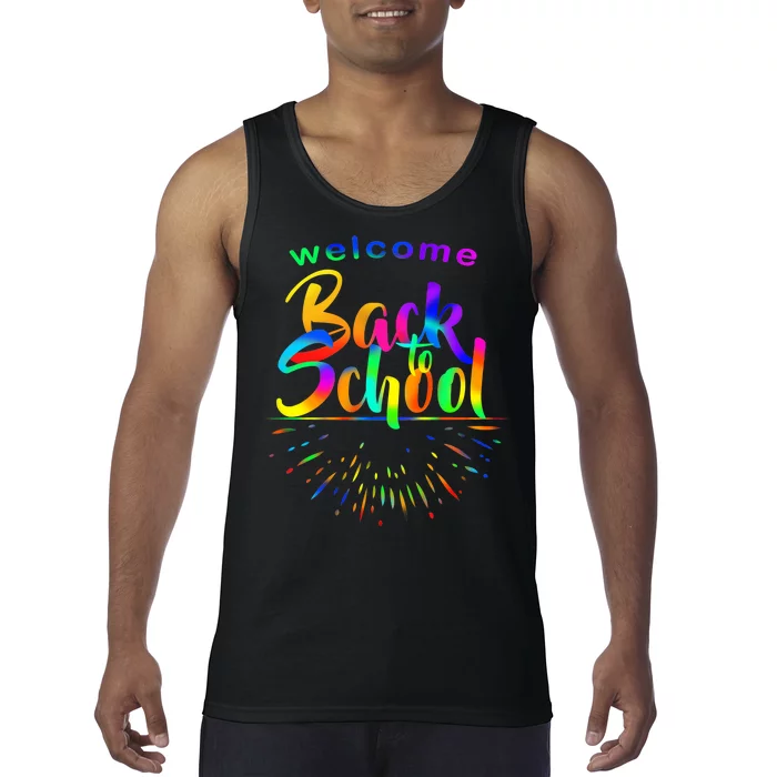 Welcome Back To School Tank Top