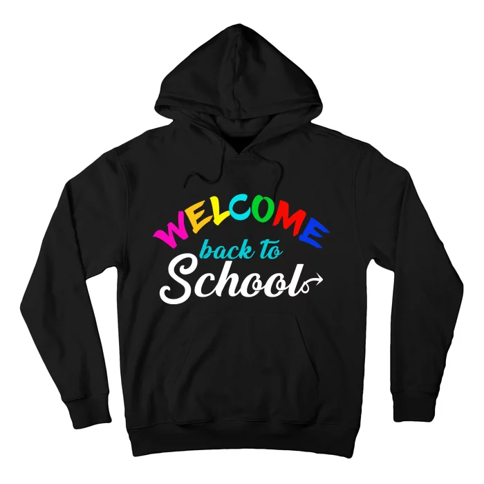 Welcome Back To School Arrow Hoodie