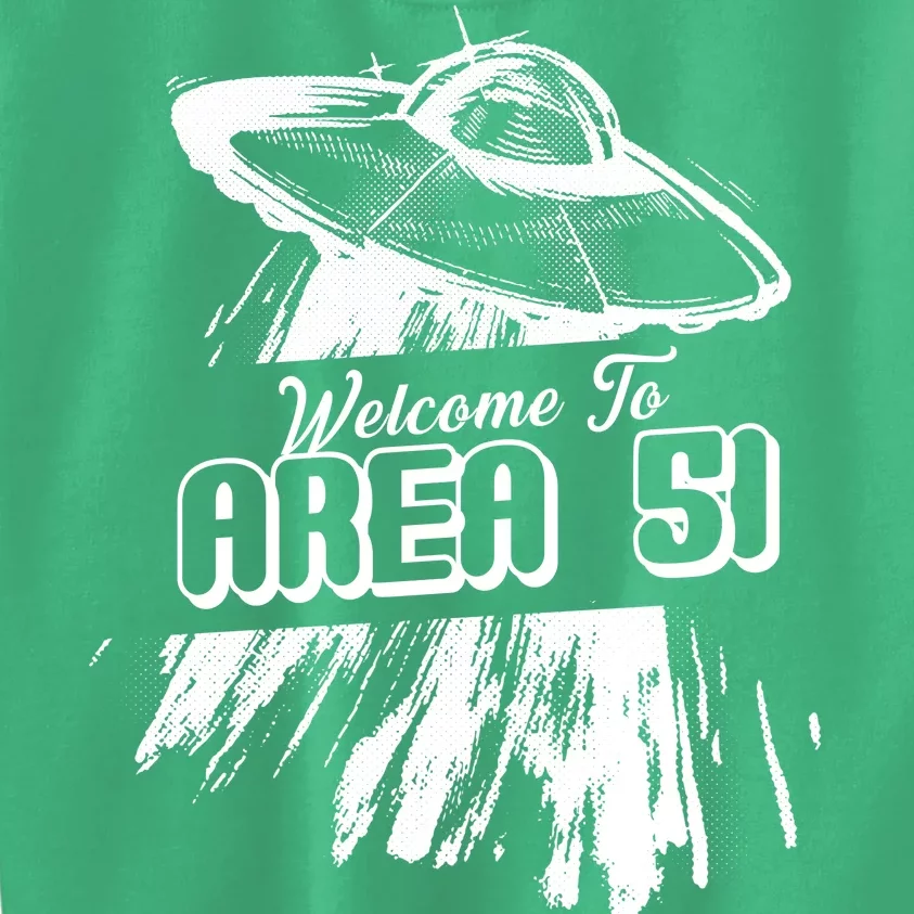 Welcome To Area 51 Kids Sweatshirt