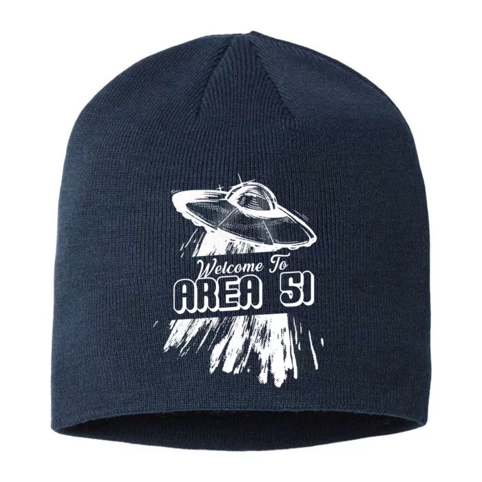 Welcome To Area 51 8 1/2in Sustainable Knit Beanie