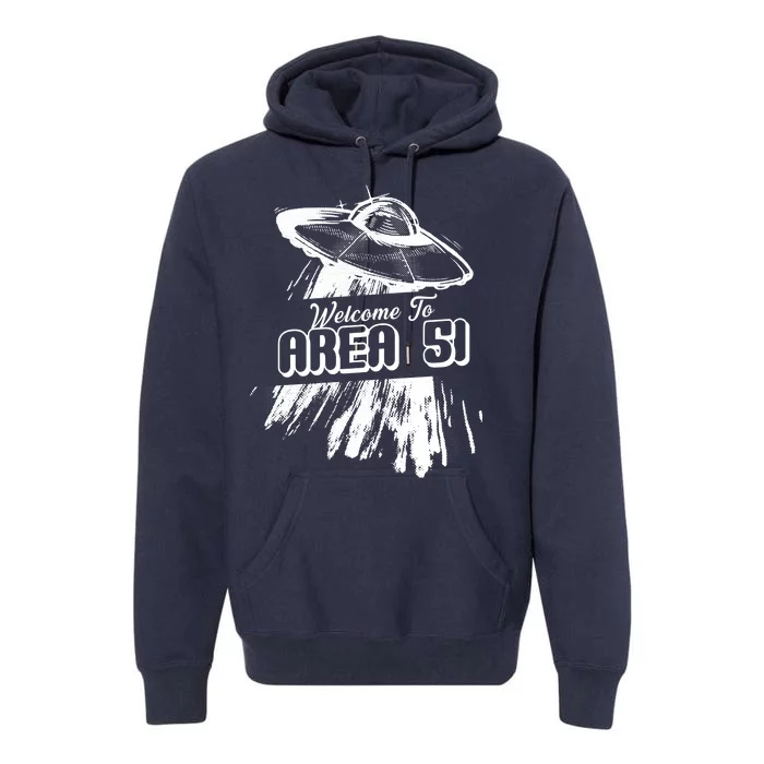 Welcome To Area 51 Premium Hoodie