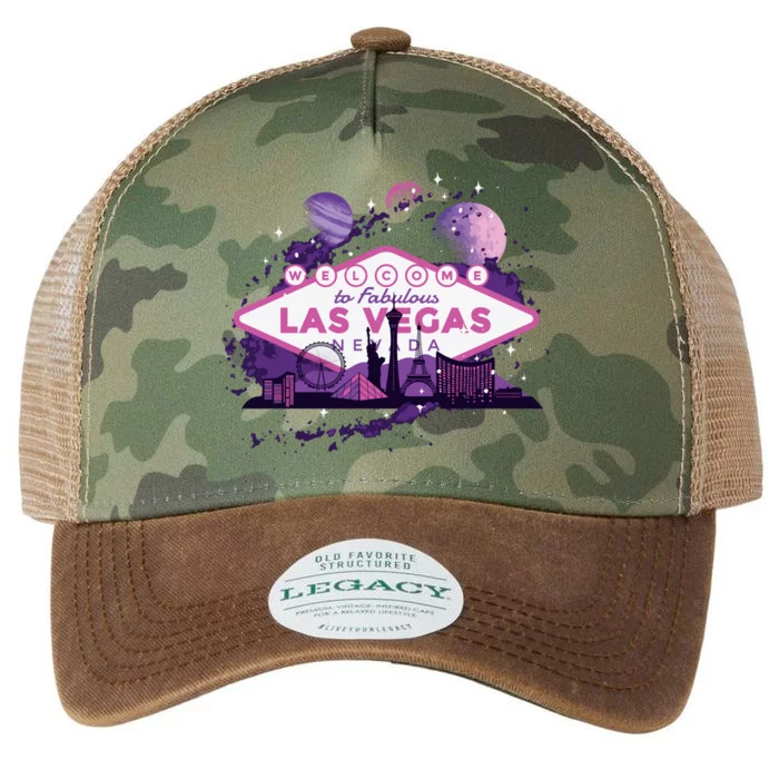 Welcome To Fabulous Las Vegas Legacy Tie Dye Trucker Hat