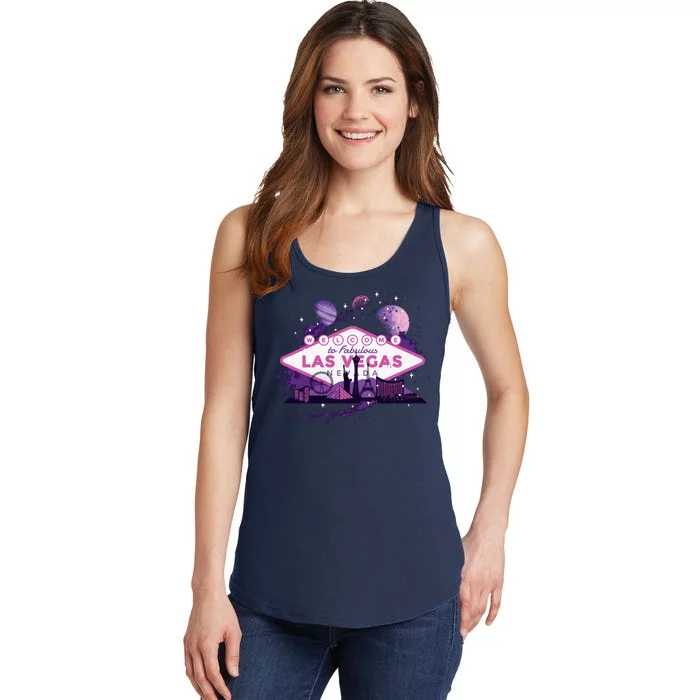 Welcome To Fabulous Las Vegas Ladies Essential Tank