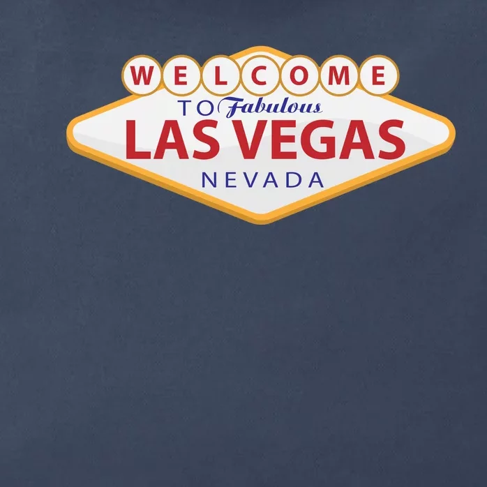 Welcome To Fabulous Las Vegas Sign Zip Tote Bag