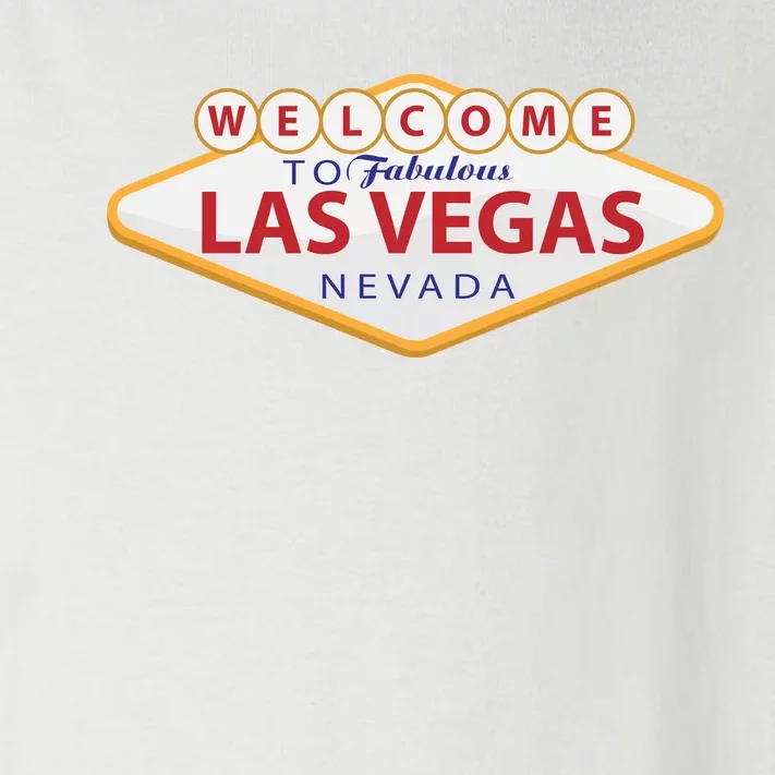 Welcome To Fabulous Las Vegas Sign Toddler Long Sleeve Shirt