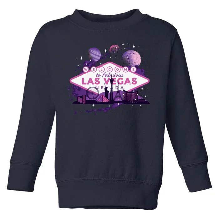 Welcome To Fabulous Las Vegas Universe Toddler Sweatshirt