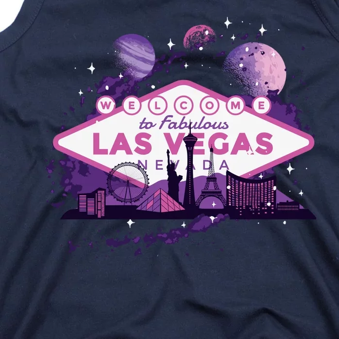 Welcome To Fabulous Las Vegas Universe Tank Top