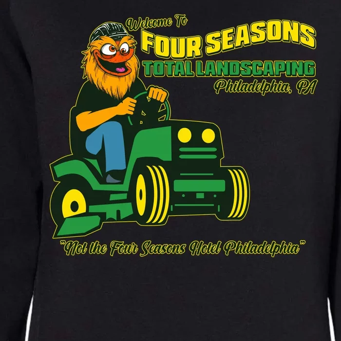 Welcome To Four Season Total Landscaping Philadelphia Womens California Wash Sweatshirt