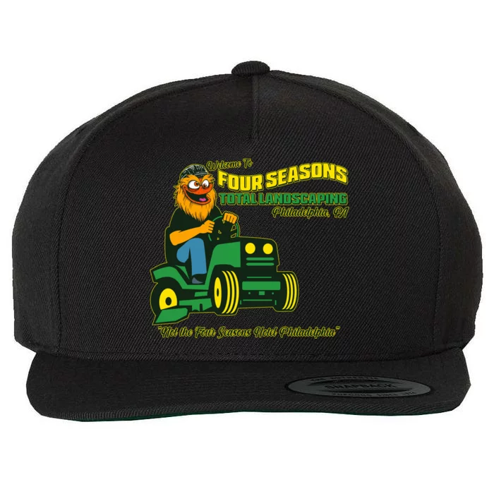 Welcome To Four Season Total Landscaping Philadelphia Wool Snapback Cap