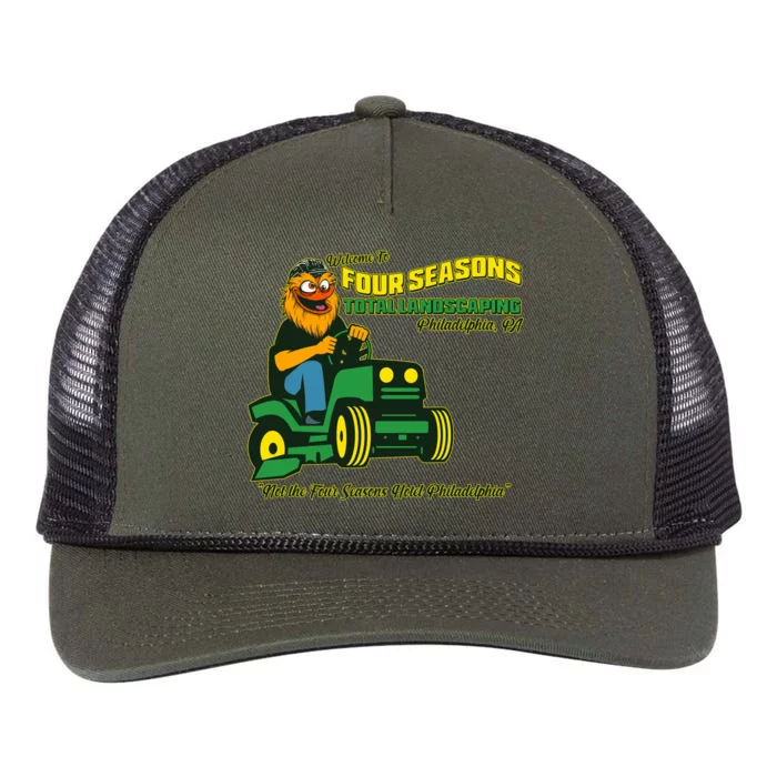 Welcome To Four Season Total Landscaping Philadelphia Retro Rope Trucker Hat Cap