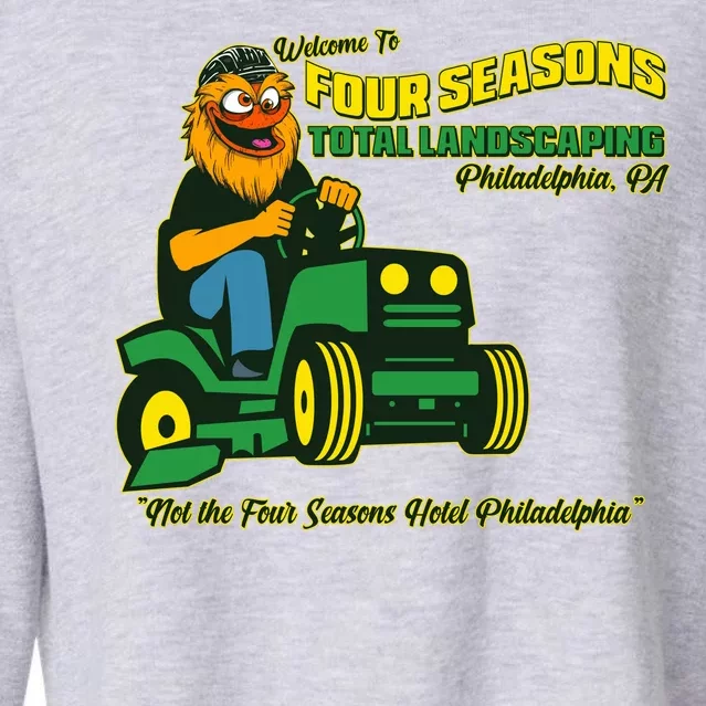 Welcome To Four Season Total Landscaping Philadelphia Cropped Pullover Crew