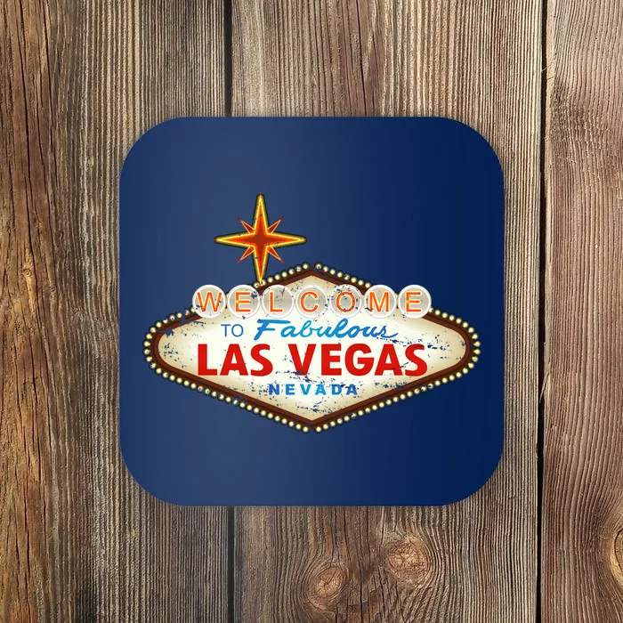 Welcome to Las Vegas Classic Sign Coaster