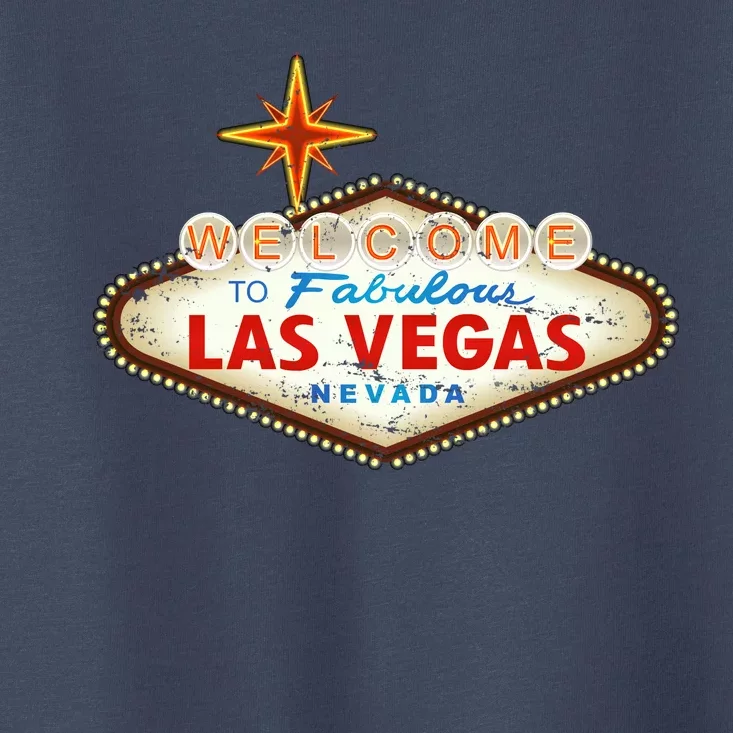 Welcome to Las Vegas Classic Sign Toddler T-Shirt