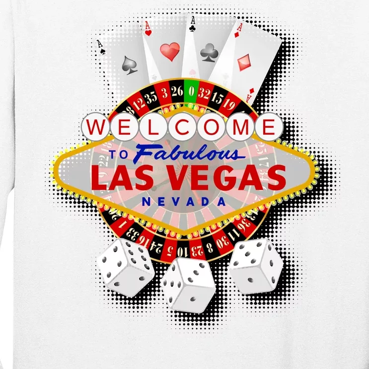 Welcome To Las Vegas Original Logo Long Sleeve Shirt