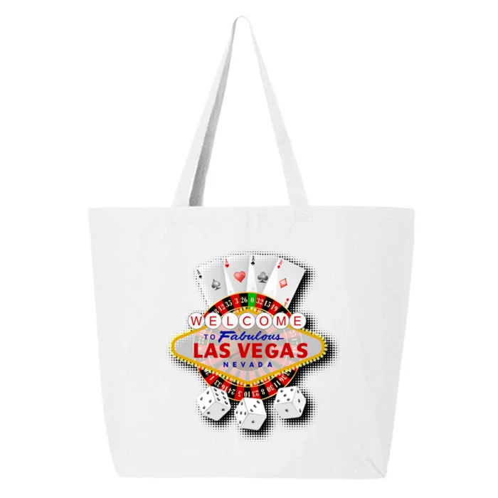 Welcome To Las Vegas Original Logo 25L Jumbo Tote