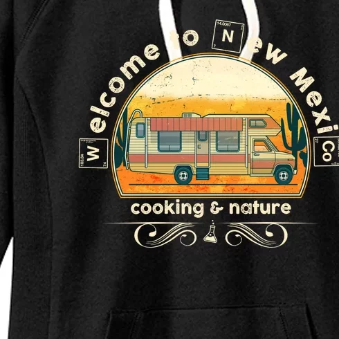 Welcome To New Mexico Cooking Nature Women's Fleece Hoodie