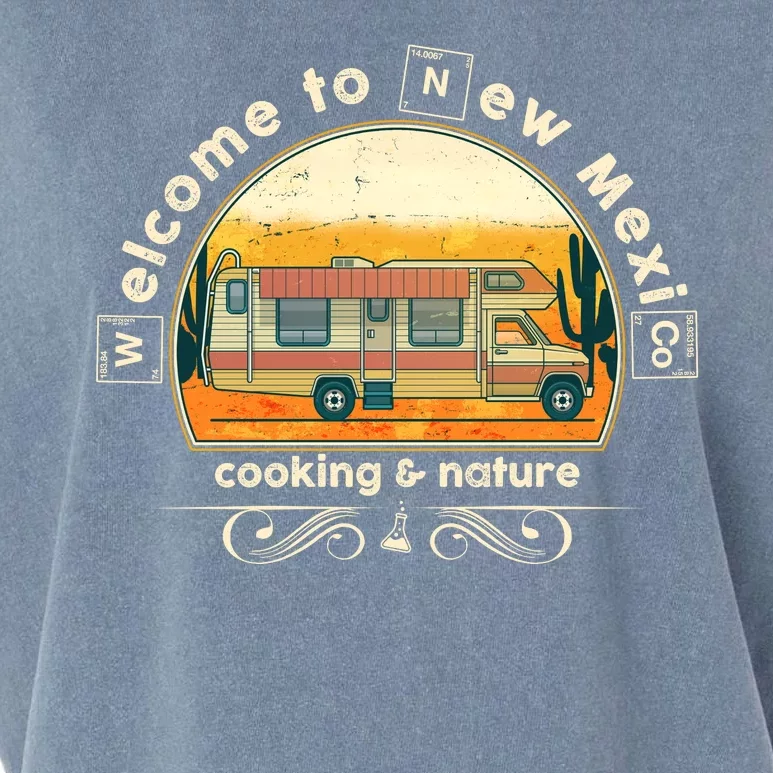 Welcome To New Mexico Cooking Nature Garment-Dyed Women's Muscle Tee