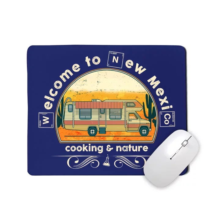 Welcome To New Mexico Cooking Nature Mousepad