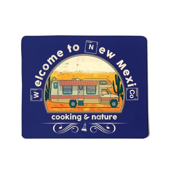 Welcome To New Mexico Cooking Nature Mousepad