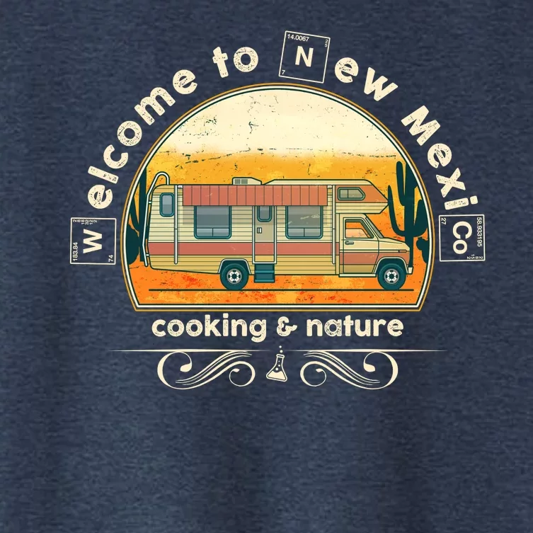 Welcome To New Mexico Cooking Nature Women's Crop Top Tee