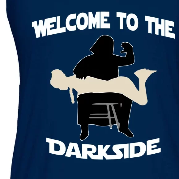 Welcome To The Dark Side Ladies Essential Flowy Tank