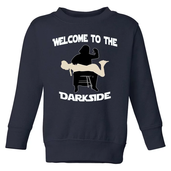 Welcome To The Dark Side Toddler Sweatshirt