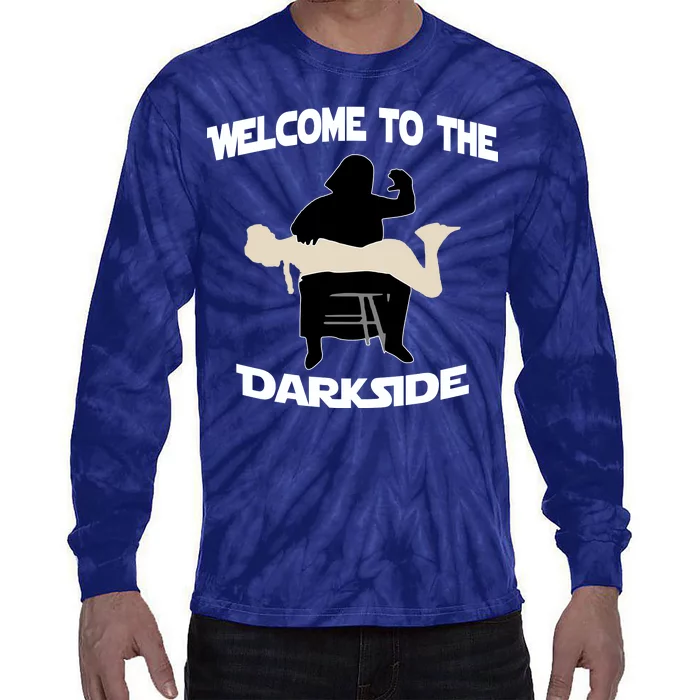 Welcome To The Dark Side Tie-Dye Long Sleeve Shirt