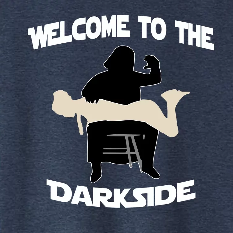 Welcome To The Dark Side Women's Crop Top Tee