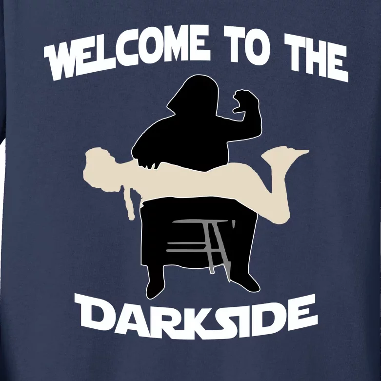 Welcome To The Dark Side Kids Long Sleeve Shirt